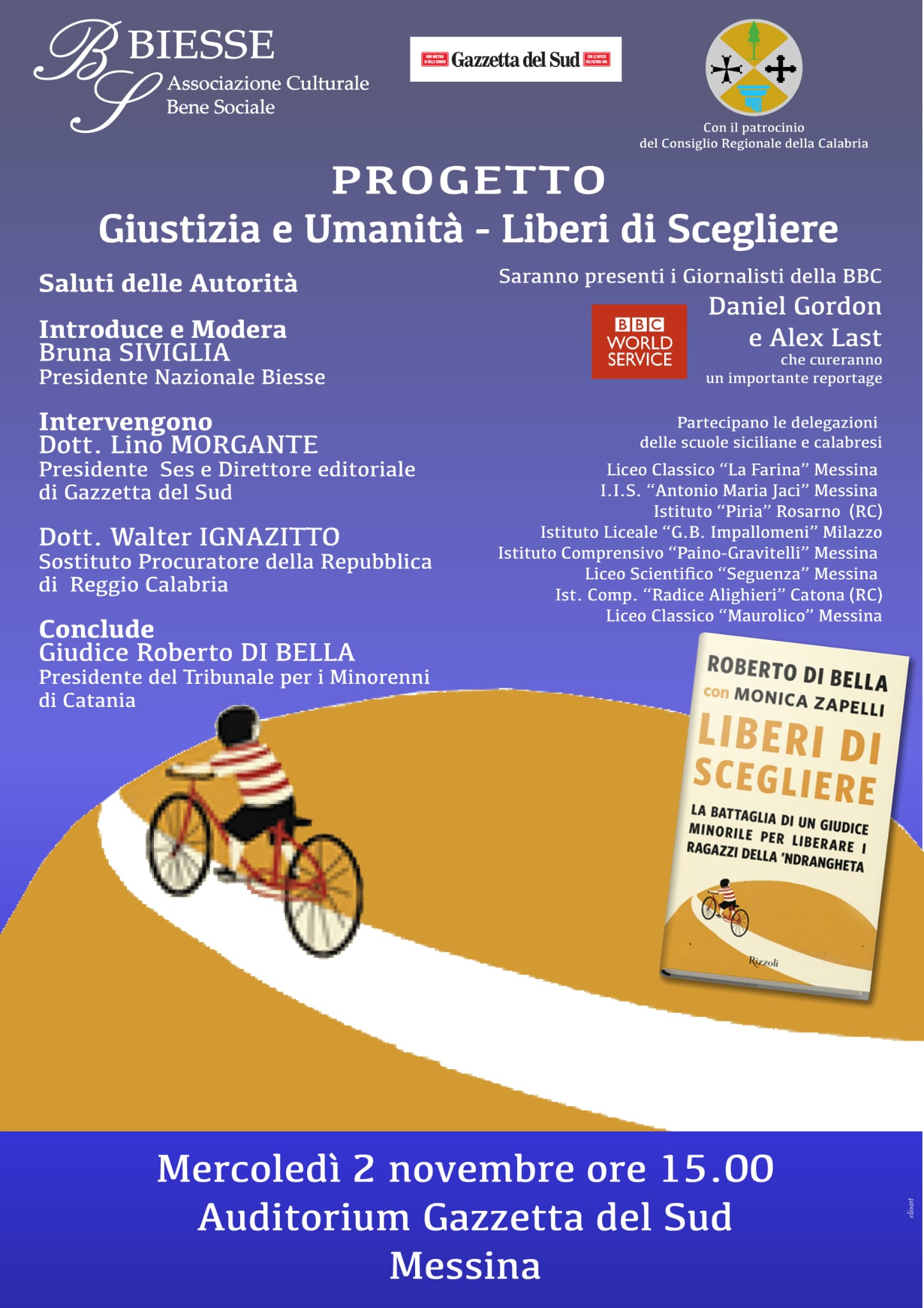Progetto : Giustizia e Umanità - Liberi di scegliere